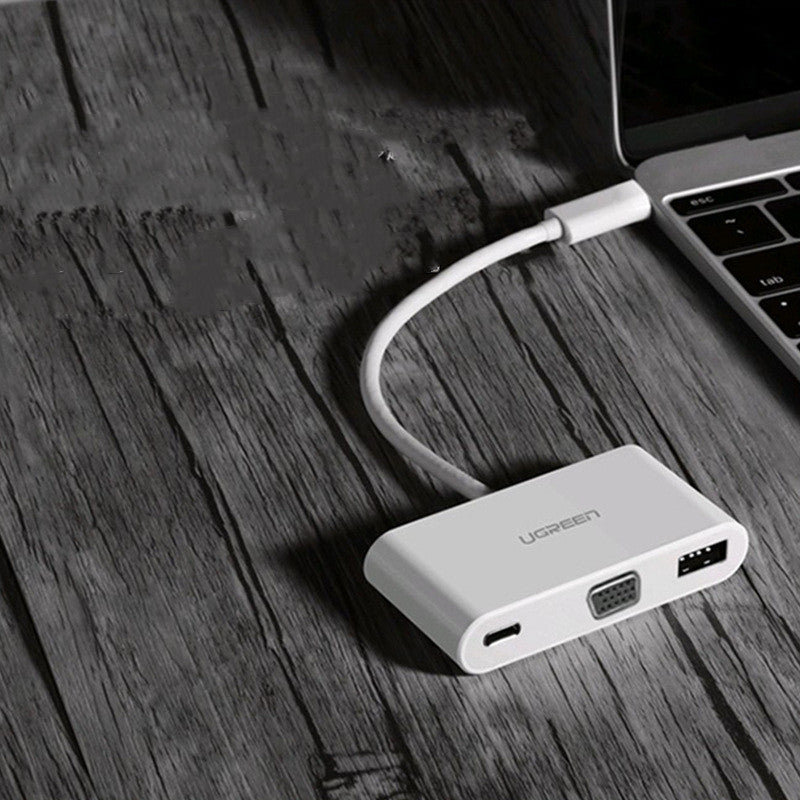 Notebook USB splitter hub HD head