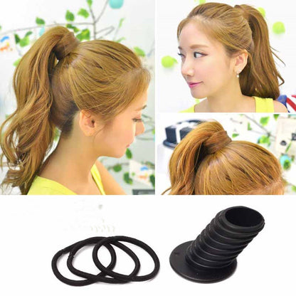 Korean Ponytail Fluffy Hair Tie High Ponytail Fluffy Hair Pads Hair Pads High Fluffy Heighteners