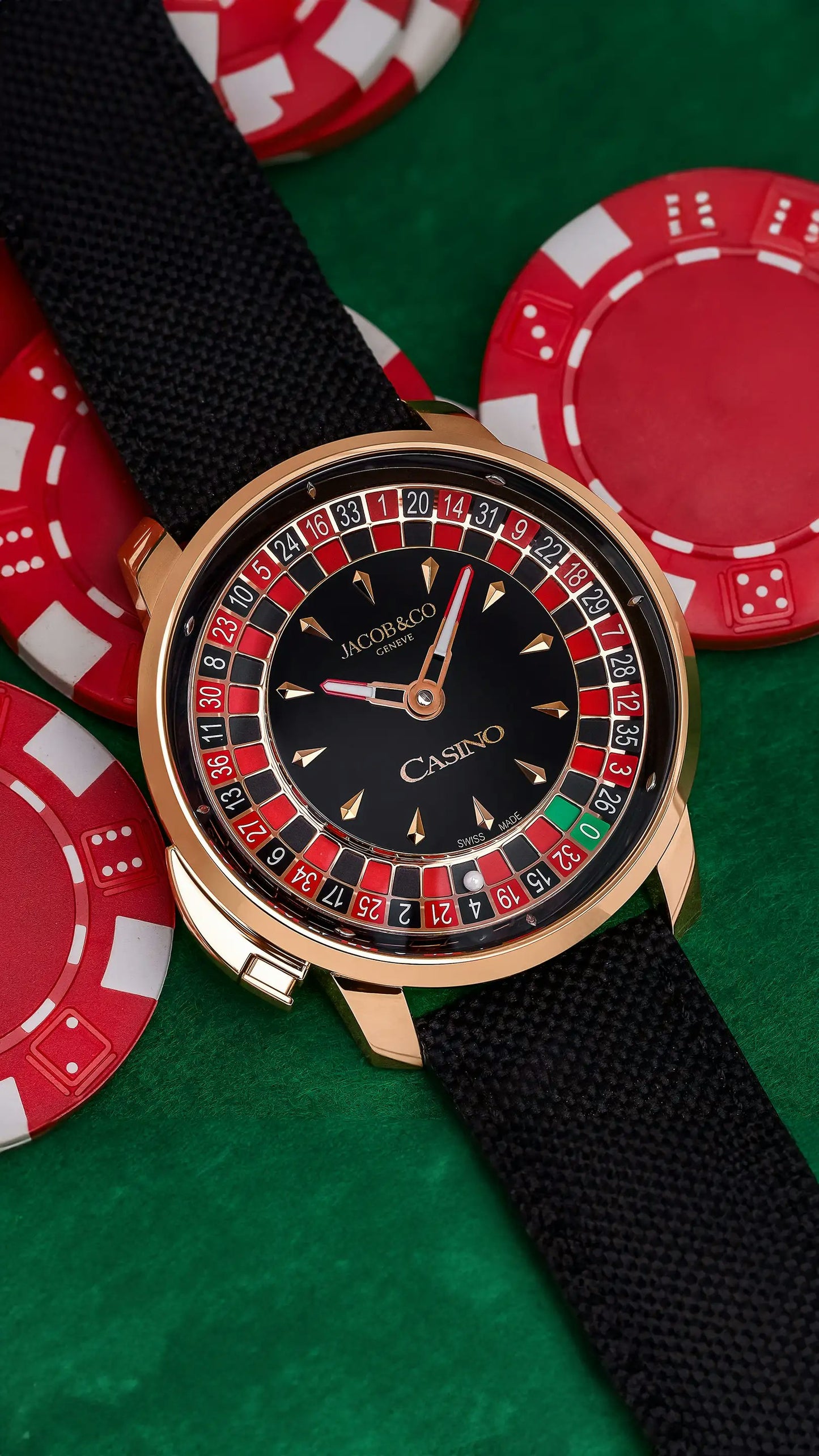 Tourbillon Casino Watch