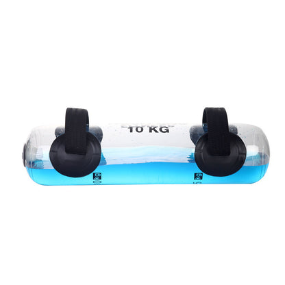 Transparent Cylindrical Weight-bearing Fitness Water Dumbbell