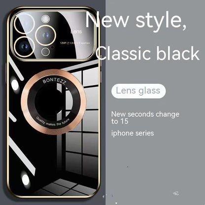 Apple 14 Phone Case Seconds To 15 Large Windows Baked Porcelain Without Logo Magnetic Suction Simple High