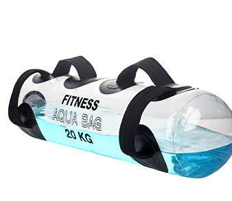 Transparent Cylindrical Weight-bearing Fitness Water Dumbbell