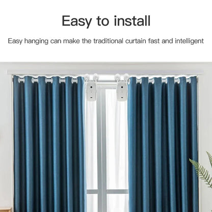 Automatic curtain opener