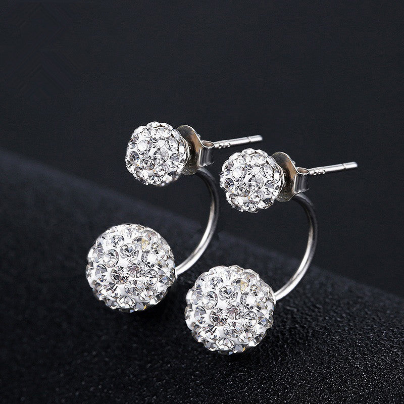 Rhinestone earrings