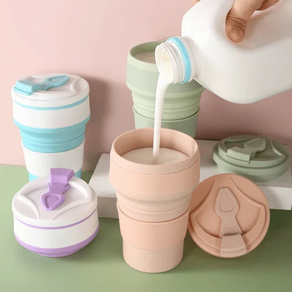 Foldable pocket Multifunctional Silicone Cup