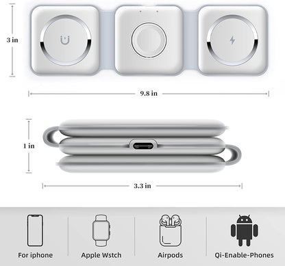 3-in-1 Magnetic Charger Pad