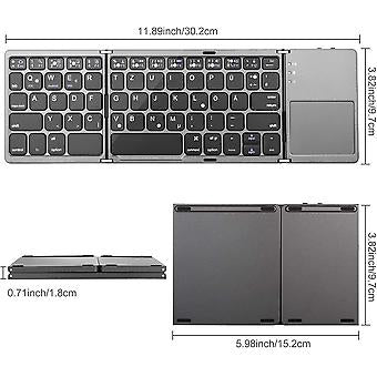 Ultra Thin Foldable Bluetooth Keyboard