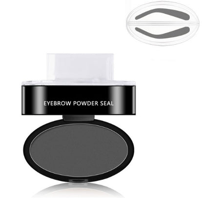 Eyebrow Powder Stamp Tint Stencil Kit Cosmetics Professional Makeup Waterproof Eye Brow Stamp Lift Eyebrow Enhancers Stencil Kit