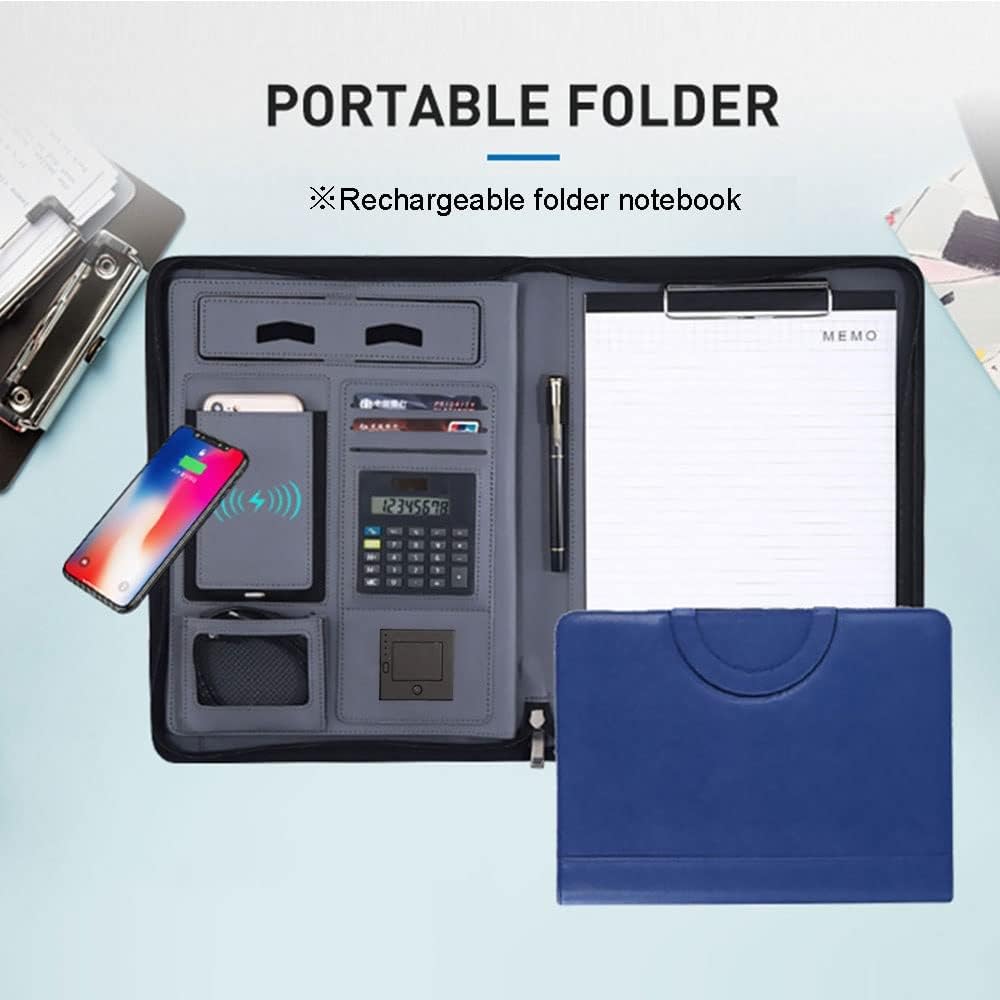 Premium Leather Portfolio Binder