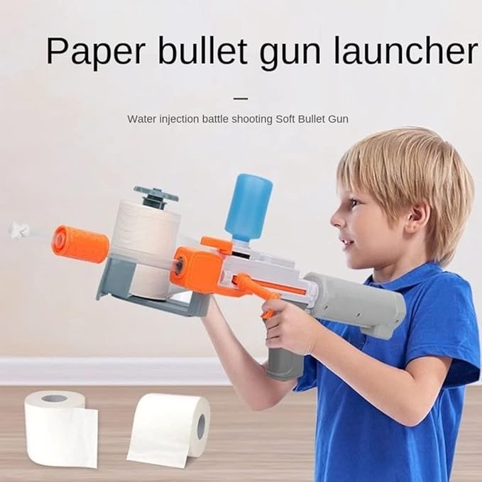 Safe Toilet Paper Launcher Toy