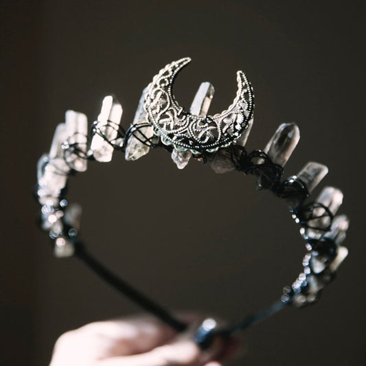 European and American style crystal crown tiara