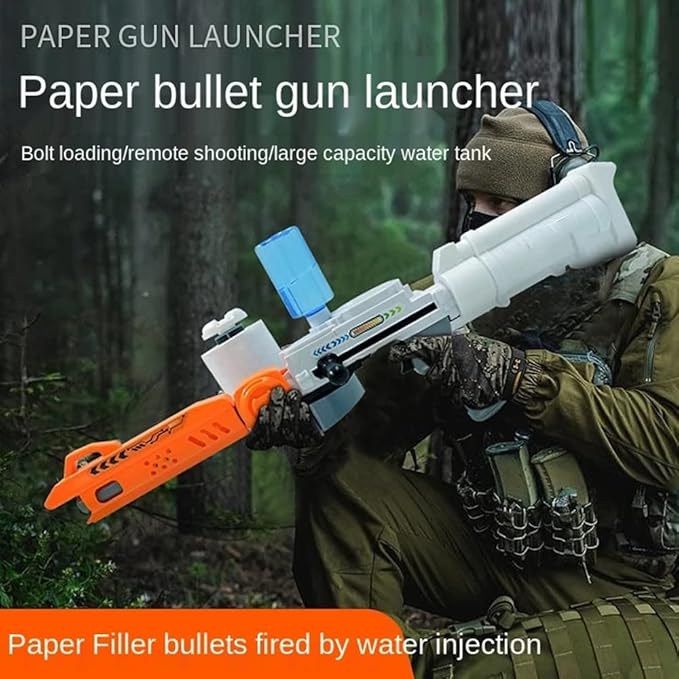 Safe Toilet Paper Launcher Toy