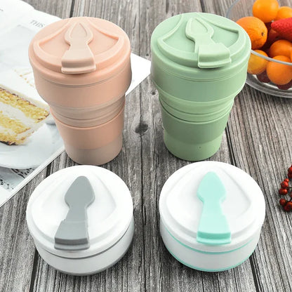 Foldable pocket Multifunctional Silicone Cup