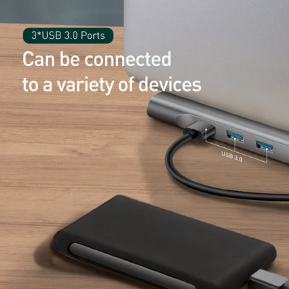 Hub Docking Station And  Cooling Bracket To Ten-port HDMI And VGA Network Port Conversion Hub