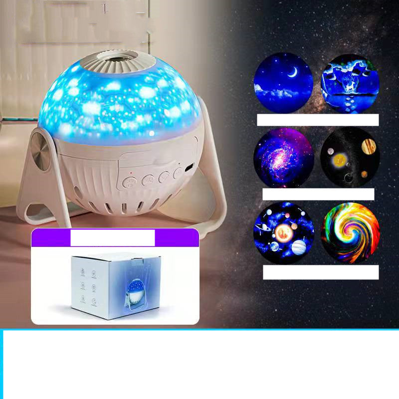 Galaxy Projector Starry Sky Projection Bedroom Bedside Decoration Night Light