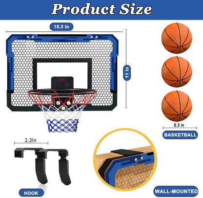 Electric Fold-able Mini Basketball Hoop Set™