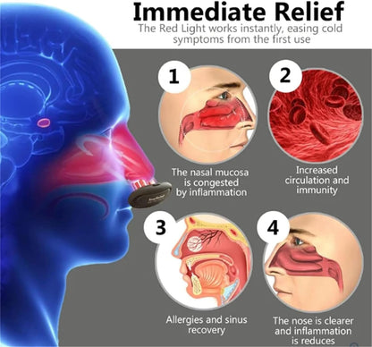 Red Light Nasal Therapy Device