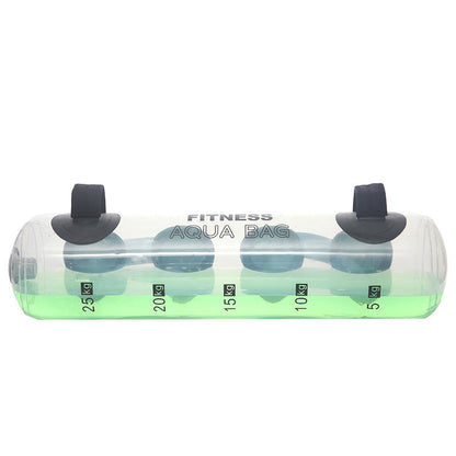 Transparent Cylindrical Weight-bearing Fitness Water Dumbbell