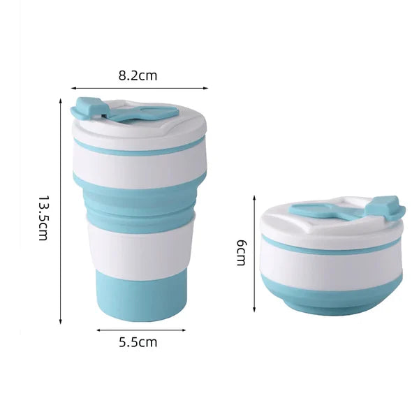 Foldable pocket Multifunctional Silicone Cup