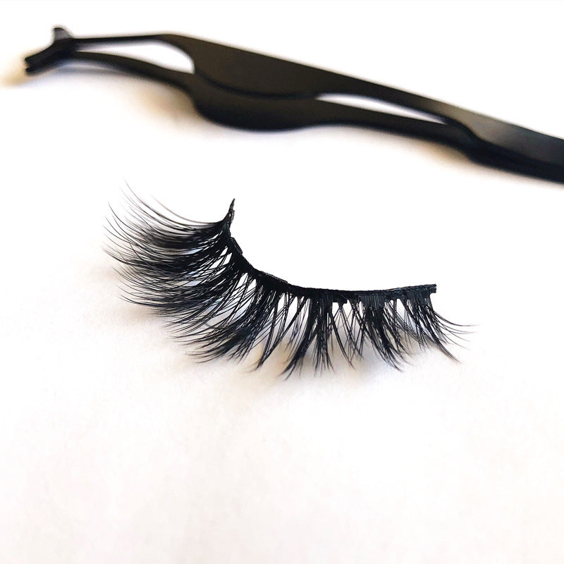 A Pair Of False Eyelashes With Magnets In Fashion