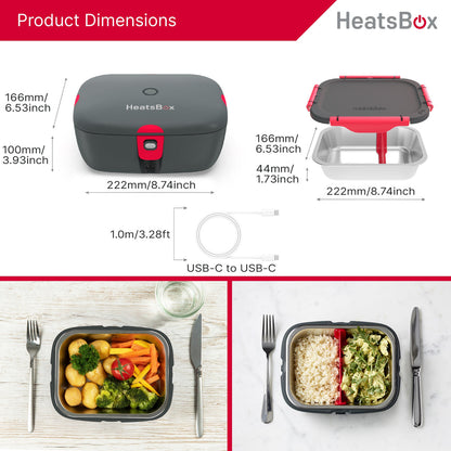 HeatsBox Go | Warm Lunch Anytime Anywhere