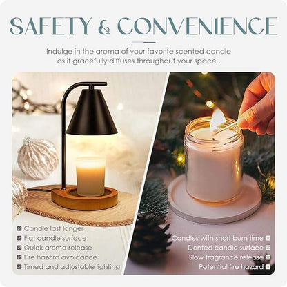 Electric candle warmer