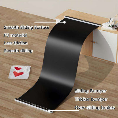 Sliding Board Trainer Mat with Shoe Cover