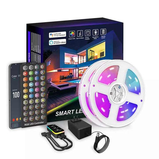 Smart RGB Strip Light with Music Sync