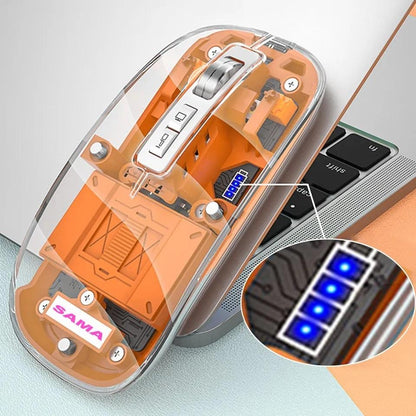 Wireless Transparent Computer Mouse