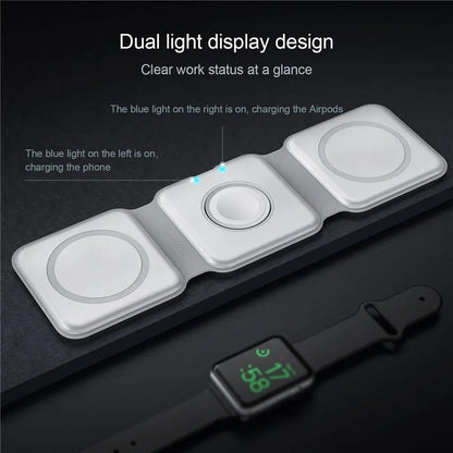 3-in-1 Magnetic Charger Pad