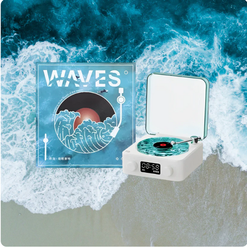 Ocean Waves Vinyl Speaker