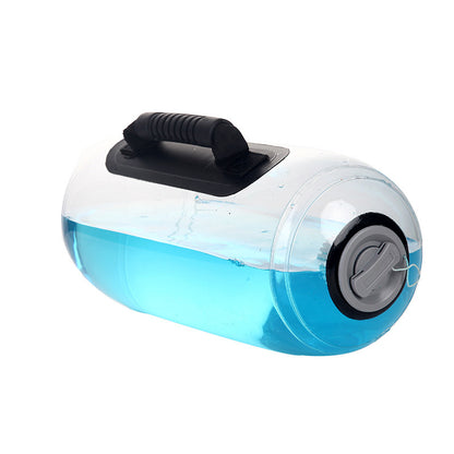 Transparent Cylindrical Weight-bearing Fitness Water Dumbbell