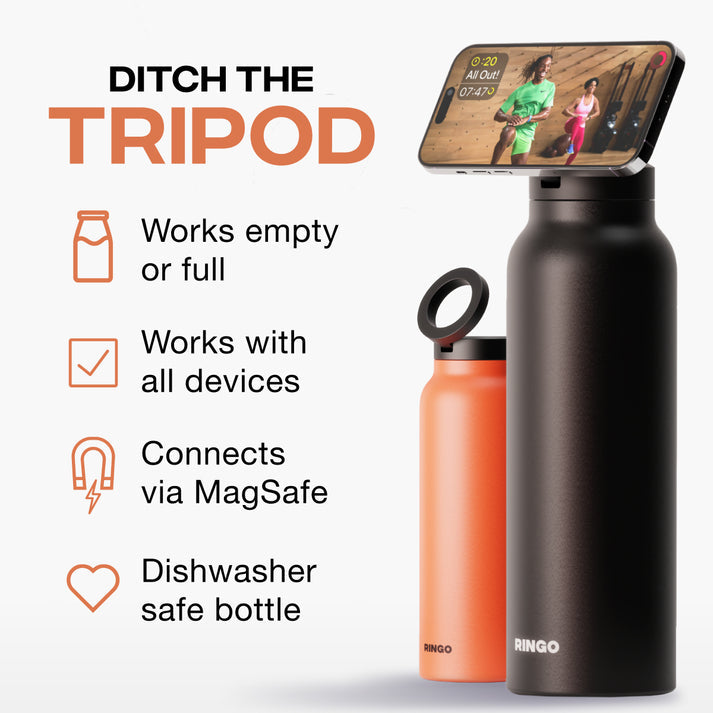 Water Bottle + Free Magnetic Booster Ring