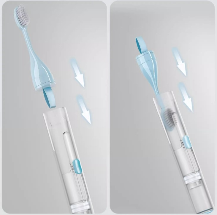 Ultimate 3-in-1 Travel Toothbrush Kit