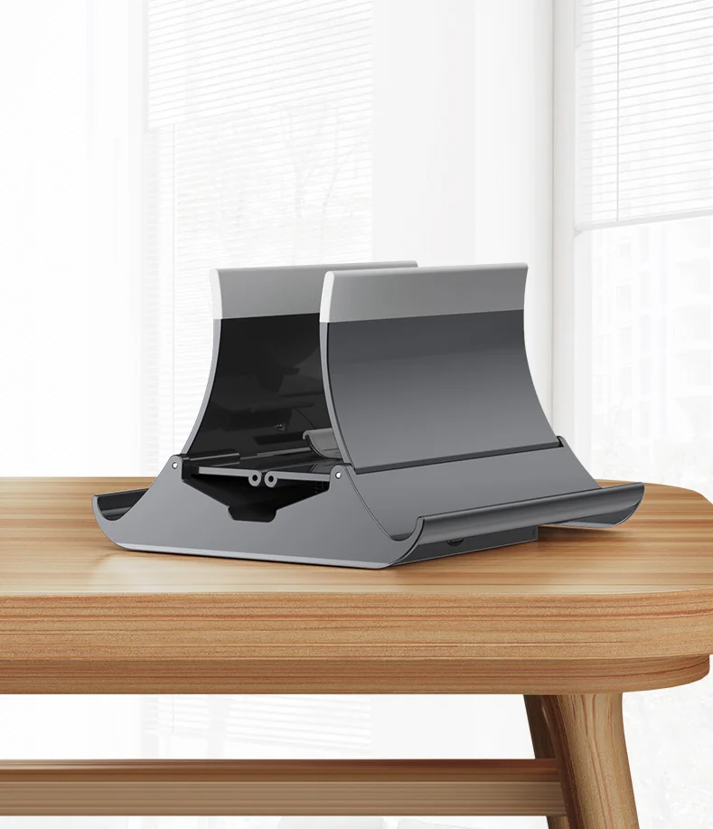 2 in 1 Vertical and stable laptop Stand Holder